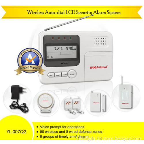 Wolf Guard Auto-Dial Security Alarm System (YL-007Q2)